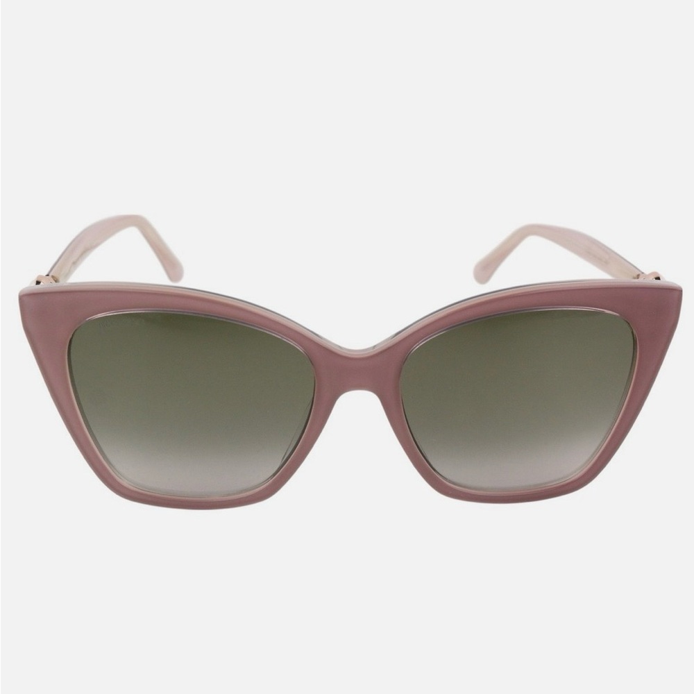 Authentic Jimmy Choo Pink Cat-Eye Sunglasses